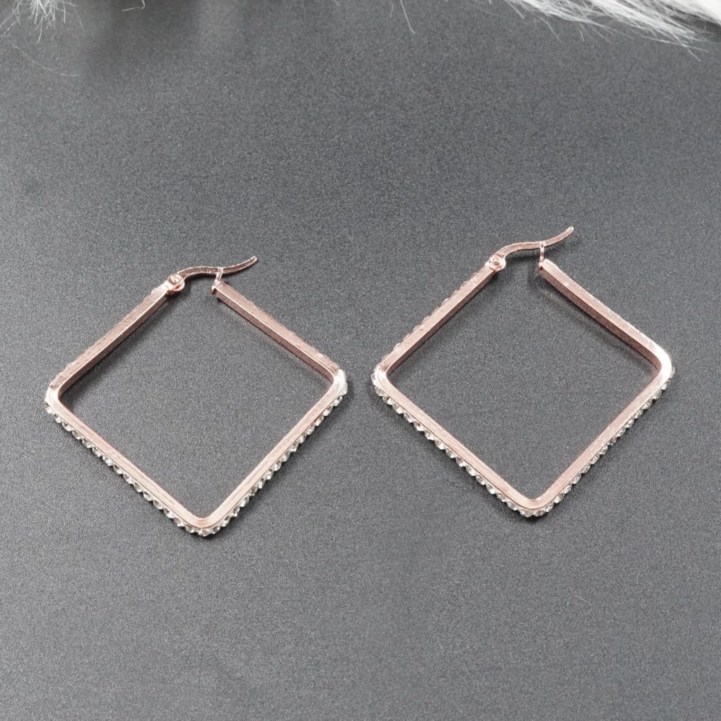 CANDONGA ROMBO ROSA PIEDRA BLANCA